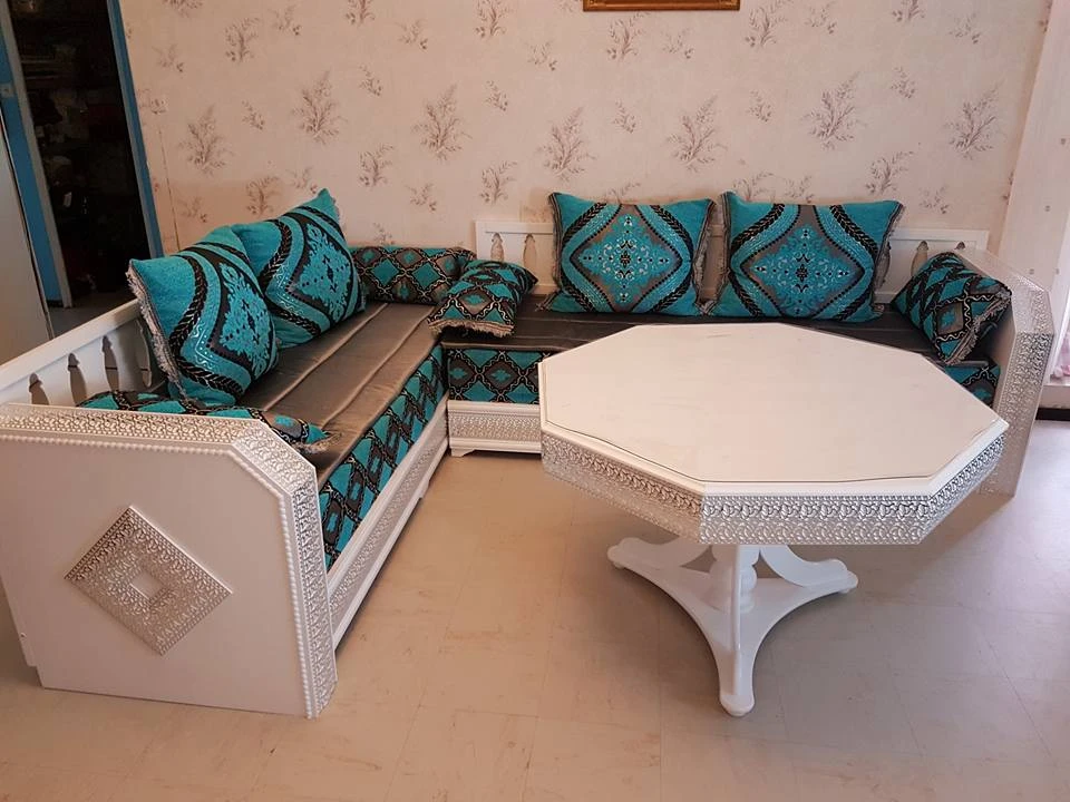 Salon marocain confortable Design 2019