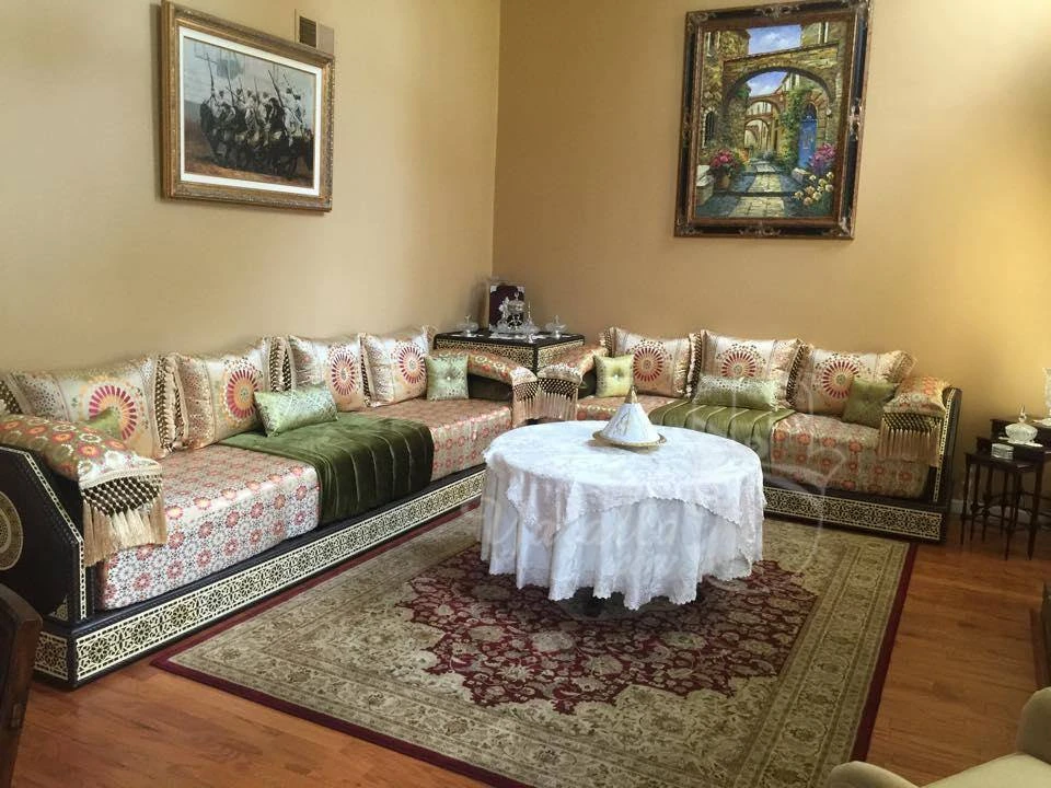 Vente salon marocain de luxe 2019