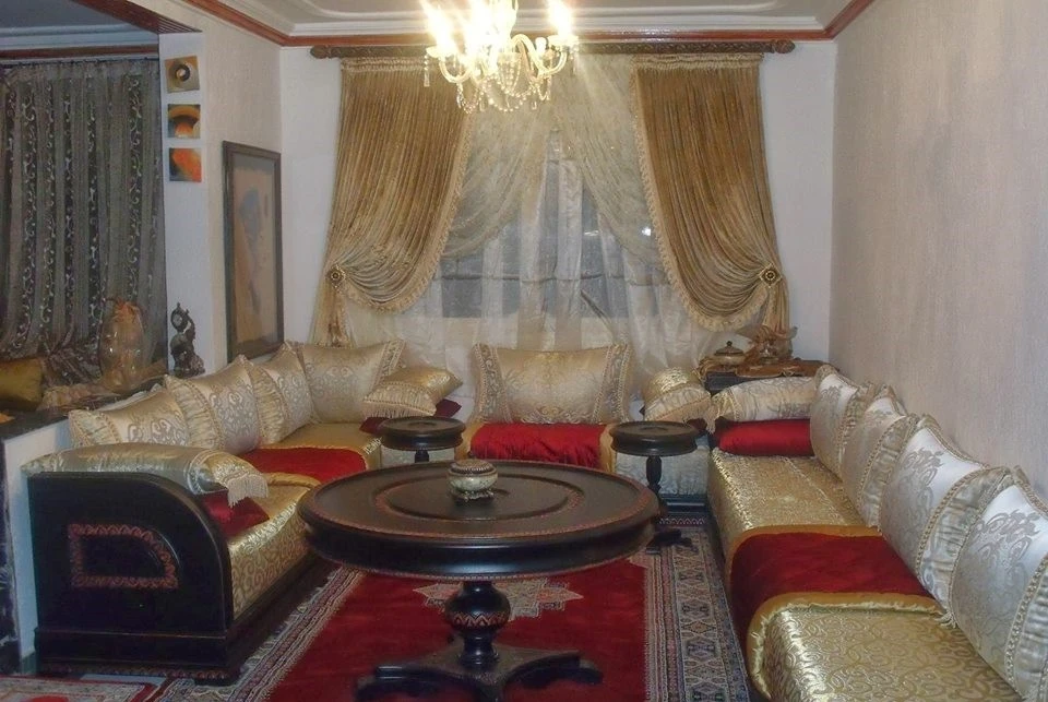 Salon marocain 2019 de tissu marocain Benchrif