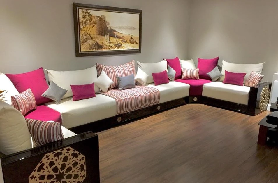 Salon marocain moderne Modèle 2019