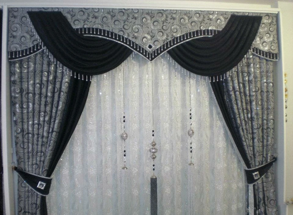 Rideau salon marocain moderne 2019