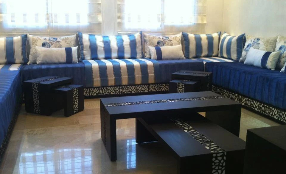 salon marocain moderne Modèle 2019