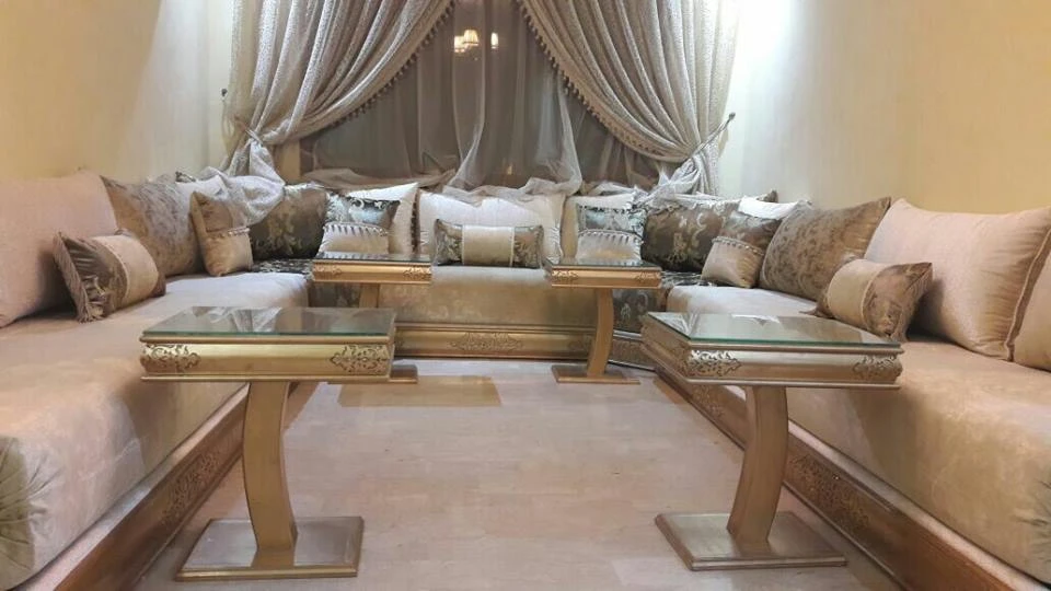 Salon marocain de luxe