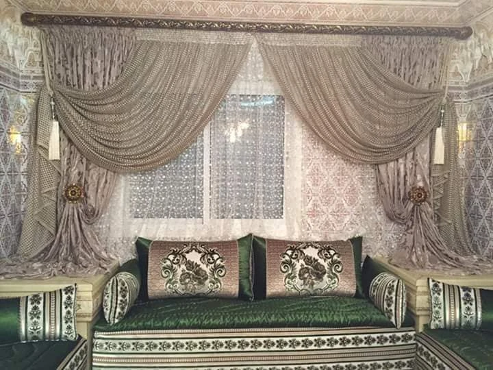 Rideaux pour salon marocain traditionnel 2020